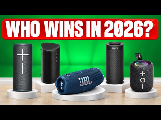 Best Portable Bluetooth Speakers 2026 [watch before you buy]