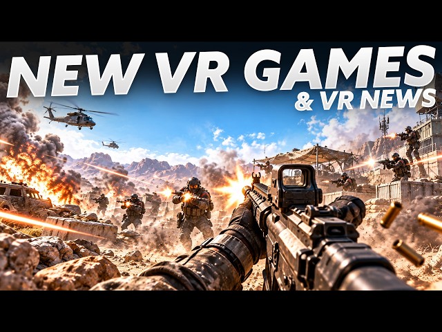 NEW VR GAMES & VR NEWS! THIS WEEK... (Quest 3, PSVR 2, PCVR)