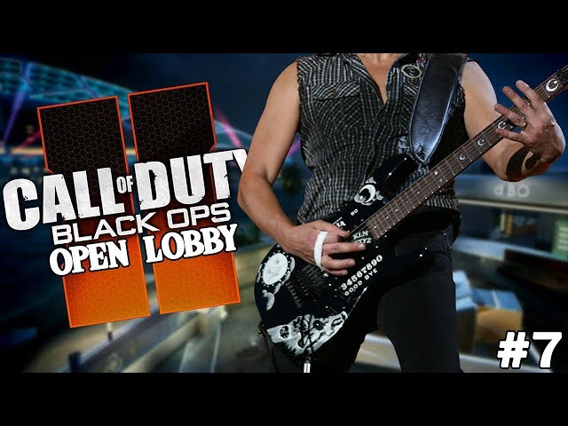 Playing Guitar on Black Ops 2 - Open Lobby #7 (Evil Tweets)