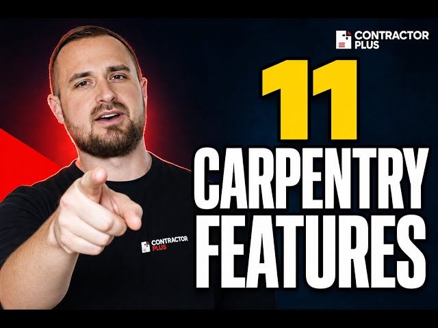 What Carpentry Software Should Do in 2026 (11 Features for Trim + Frame)