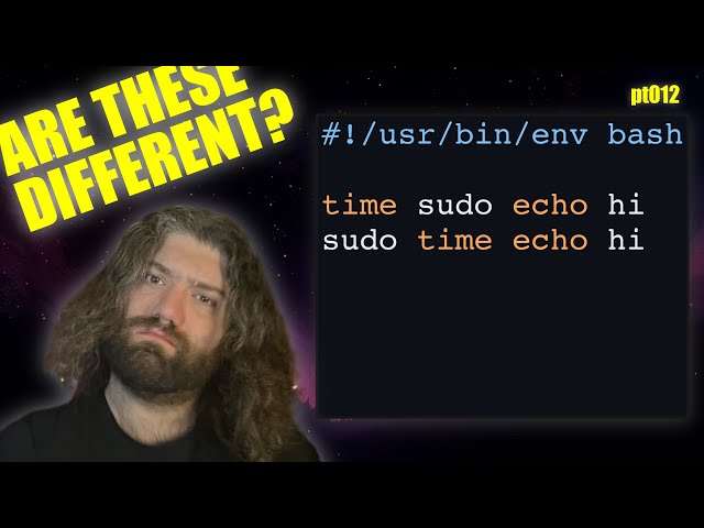 Order of commands on the Unix Shell - You Suck at Programming #012