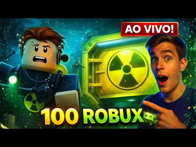 🎉 LIVE DE ROBLOX + JOGANDO COM INSCRITOS & SORTEIO DE ROBUX! 🤑🔥