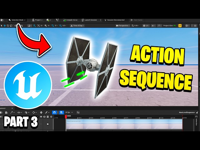 HOW TO CREATE ACTION SEQUENCES IN UEFN | UEFN CINEMATICS COURSE - PART 3
