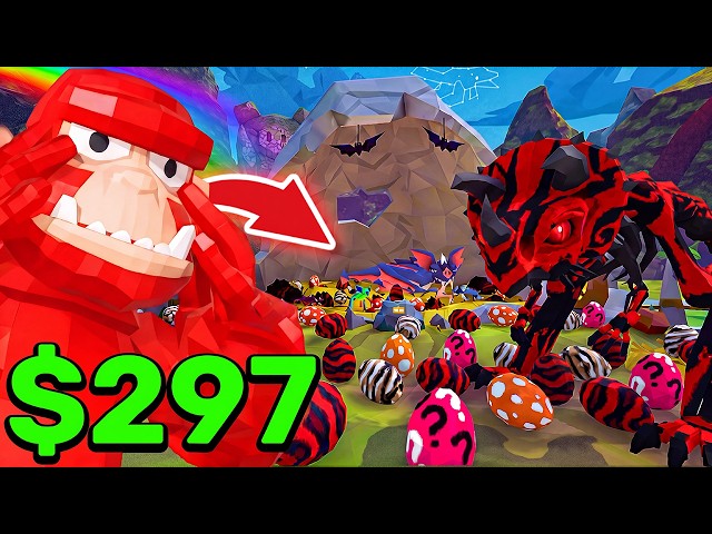 Spending and EARNING OVER $297 Worth of DINO EGGS in UG VR's NEW HALLOWEEN UPDATE!