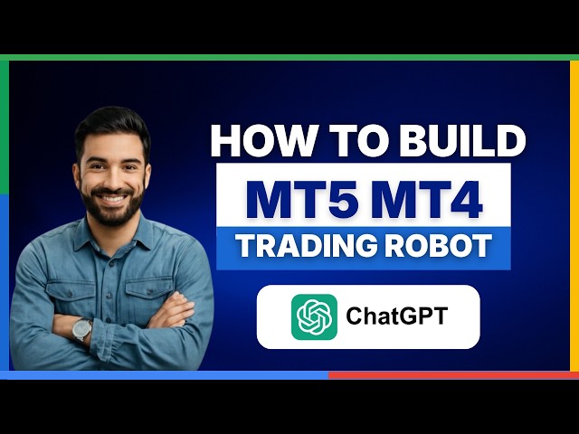 How to build MT5 MT4 trading robot using ChatGPT[2026 Full Guide]