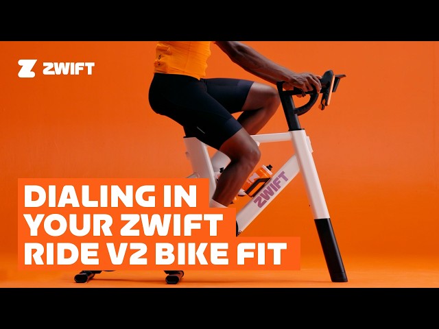 DIALING IN YOUR ZWIFT RIDE V2 BIKE FIT