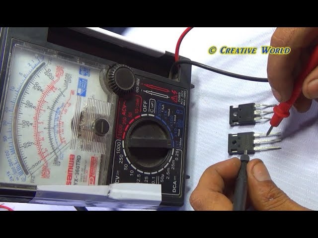 How To Check IGBT Transistor And Rectifier Of A Induction Cooker With Voice In Bengali Language
