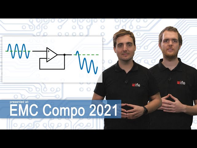 Layout Parasitics on EMI Improved Folded Cascode Amplifier Input Stages (Compensation)