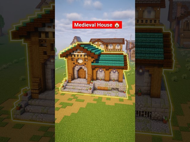 Cozy Medieval House for Your Minecraft Village #minecraft