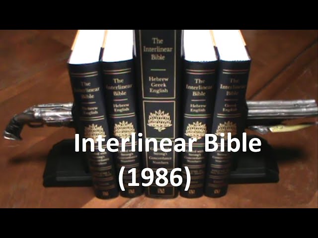 Interlinear Bible (1986) (Green)