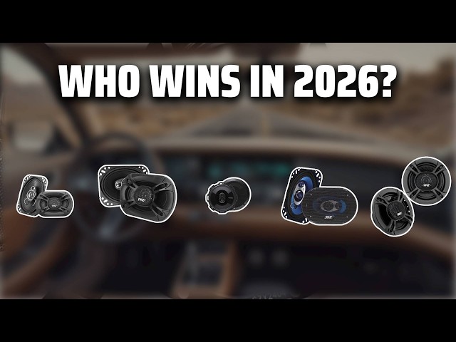 The Top 5 Best 6 3/4 Speakers in 2026 - Must Watch Before Buying!