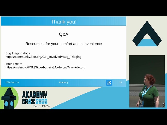 Tracey Clark: A day in the life of QA -  how testing and triage help development