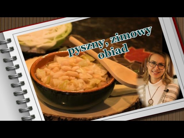 White beans with cabbage - a healthy, vegan dinner!