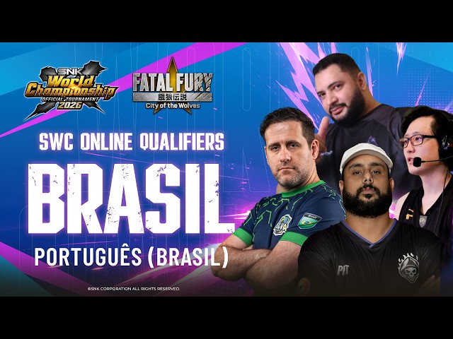 【PT-BR】SWC 2026 | FATAL FURY: CotW | BRASIL | ONLINE QUALIFIER