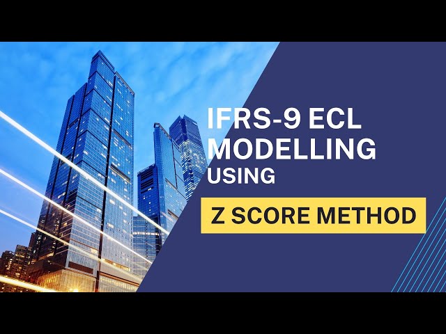 IFRS9 ECL modelling | PIT PD | Z Score Approach | Vasicek Model | peaks2tails