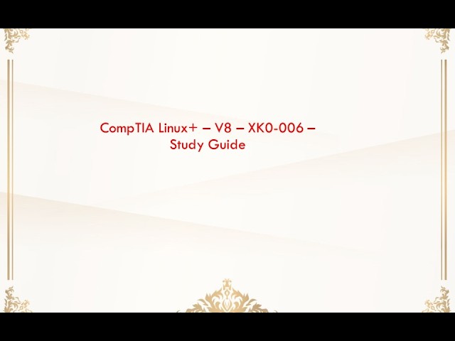 CompTIA Linux+ XK0-006 Practice Test | 100 Ultra Hard Questions You’ll Probably Miss