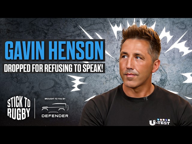 Gavin Henson: Why I Left Wales, Iconic Kick & Lions Test Prediction | Stick to Rugby EP 26