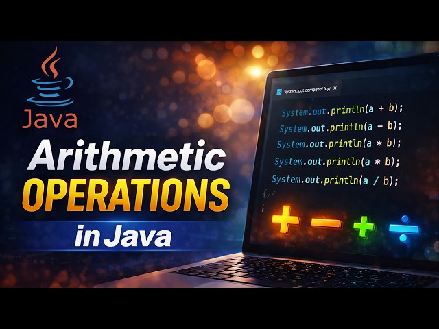 👉 Java Arithmetic Operators Explained | + - * / % (Beginner Tutorial)