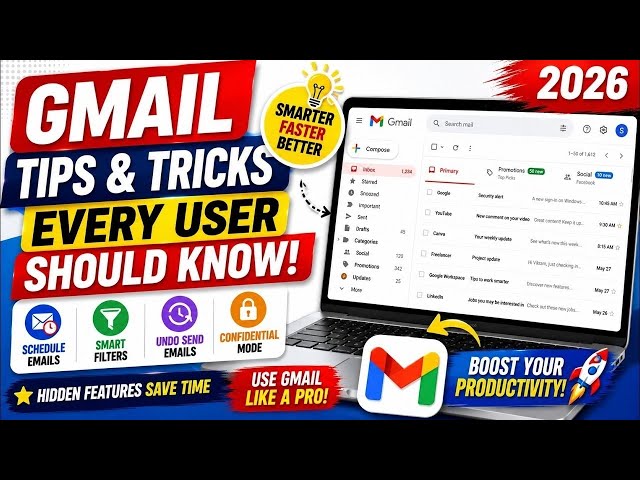 Gmail Hidden Tips & Tricks Every User Should Know