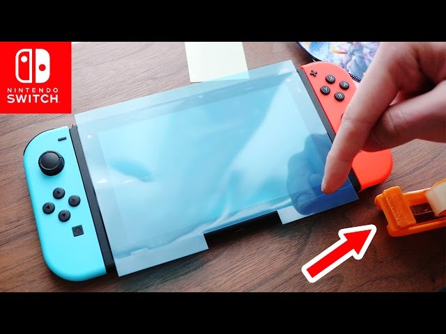 EVERYONE should learn this TRICK【Switch Screen Protector】