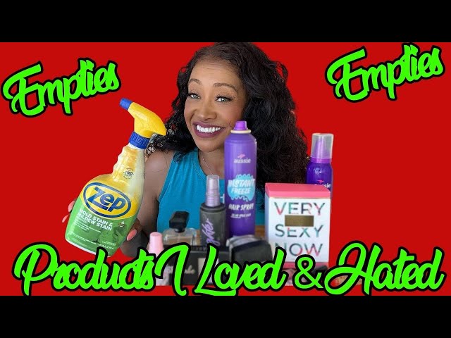 Wanna Know What Products I Loved And Hated This Month? | Check Out My  Empties Video! |#emptiesvideo