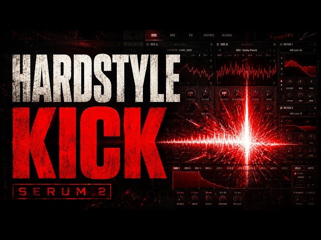 How To Make a Hardstyle Kick in Serum 2 (Free Download)