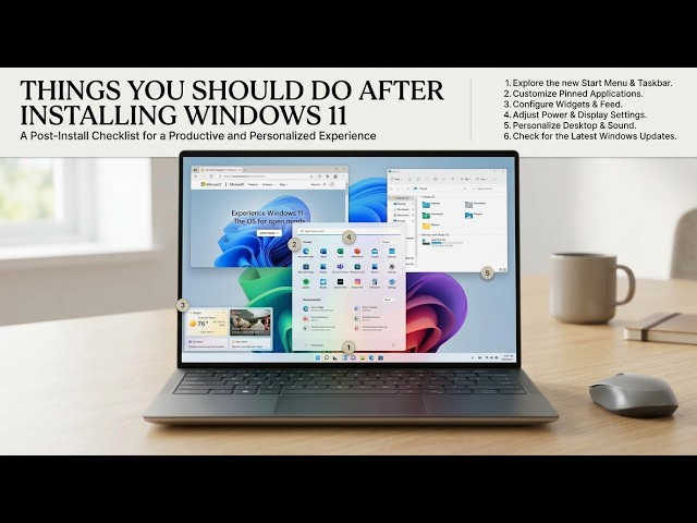 Things You Should Do After Installing Windows 11