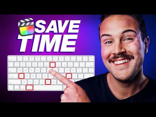 15 Keyboard Shortcuts GUARANTEED To Save You Time! (Final Cut Pro X)