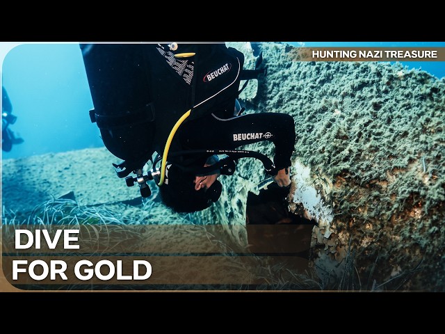 The Search for 50 Kg of Nazi Gold Led Underwater | Hunting Nazi Treasure