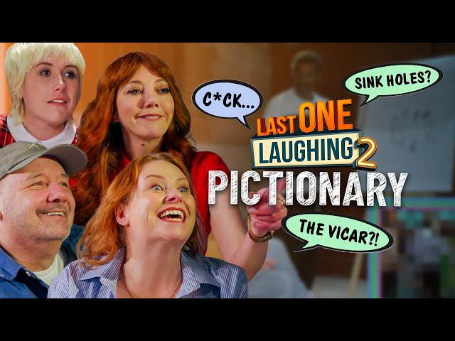 Last One Laughing UK Cast Play Pictionary | Last One Laughing UK Season 2