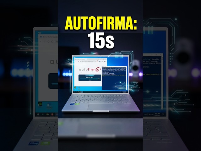 Install Autofirma in less than 15 seconds. #windows #app #technology #tech #hack #tutorial #tips