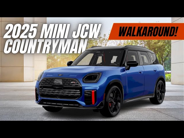 Meet the the 2025 MINI JCW Countryman - MINI's Most Powerful SUV Yet!!!
