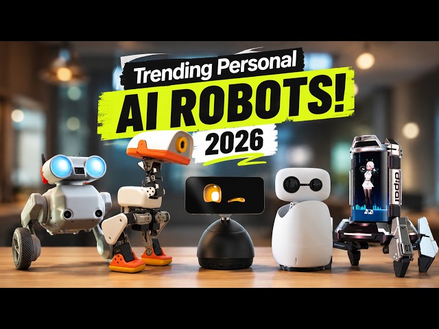5 Insane Personal AI Robots in 2026 You’ll Want in Your Home!