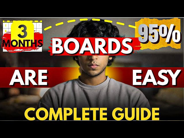 LAST 3 Months Strategy 🔥 That Got Me 97% in Boards|*Toppers Secret*