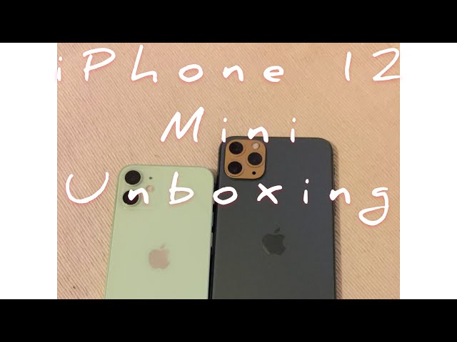 Unboxing iPhone 12 mini