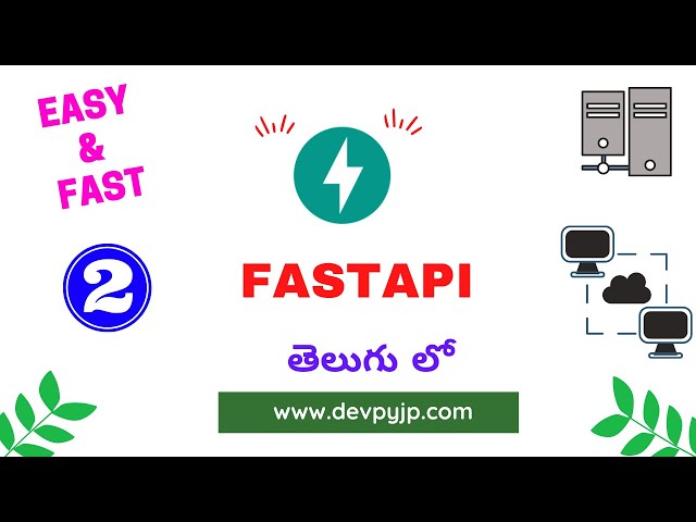 FastAPI in Telugu | FastAPI Tutorials in Telugu | Jp NaN FastAPI Tutorials in Telugu