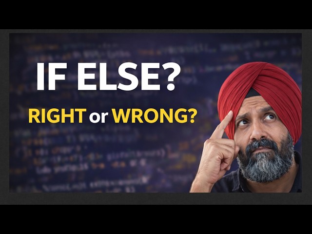 👉 Python If-Else Finally Explained (No More Confusion) | Day 15