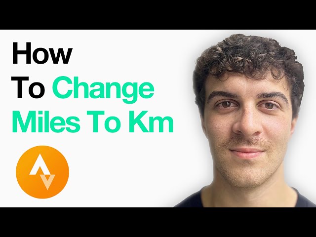 How To Change Miles To Km Strava (2025 Guide)