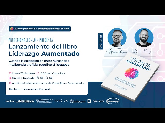 Lanzamiento del libro: Liderazgo Aumentado
