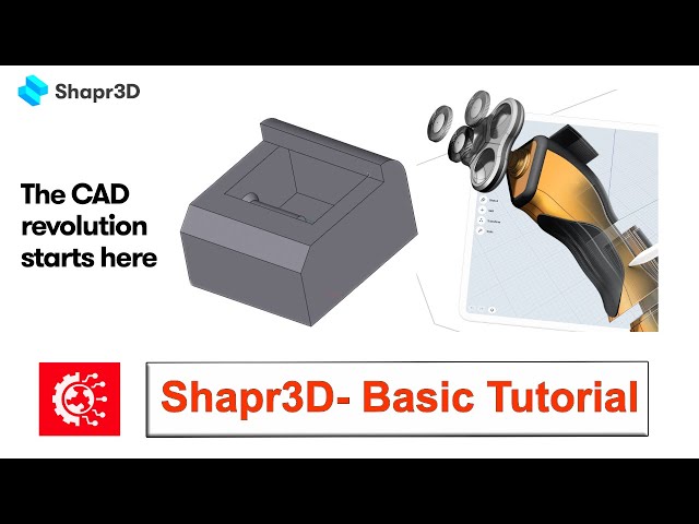 Shapr3D Tutorial for Beginners: View, Sketch & Create 3D Shapes
