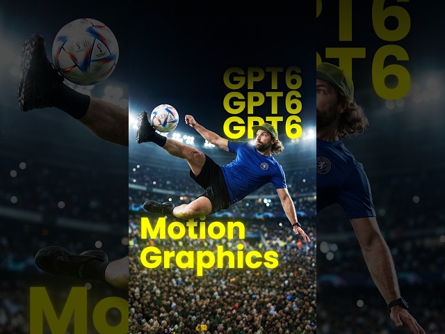 How to Create Editable Motion Graphics with GPT-6 and Higgsfield