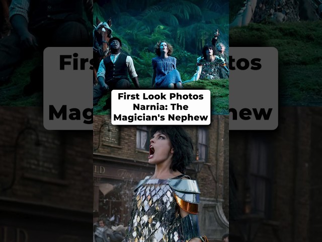 First Look at Greta Gerwig's Narnia: The Magician's Nephew Photos! #narnia