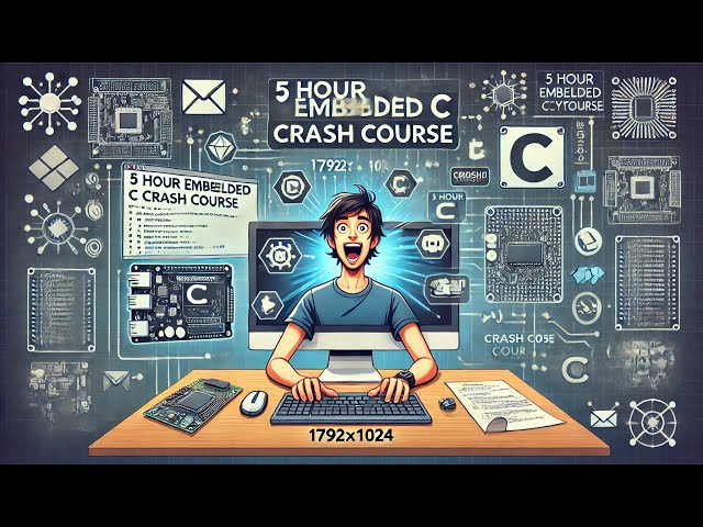 Embedded C Crash Course: Build Real-World Skills in 5 Hours