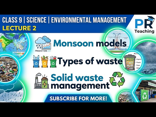 Class 9 | Science | Environmental Management | Lecture 2 | PR Teaching