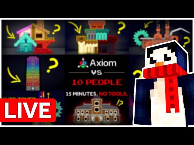 10 Builders vs. Minecraft: WORLD TOUR + DOWNLOAD!