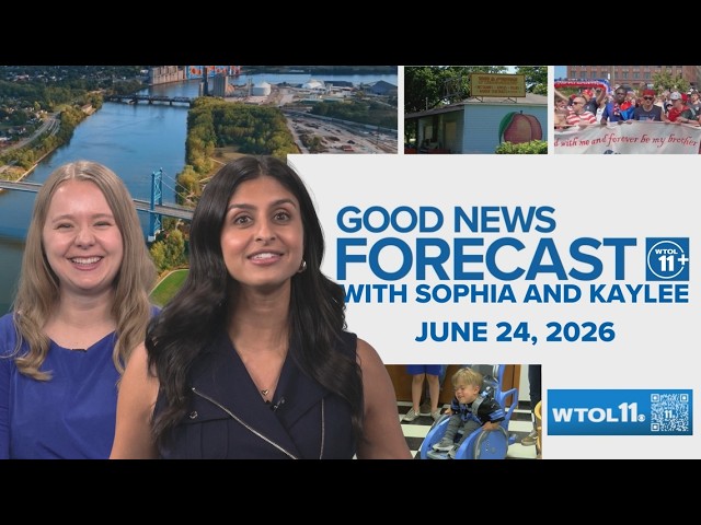 Good News Forecast: Patriotism, peaches, promises kept and a pig on the loose