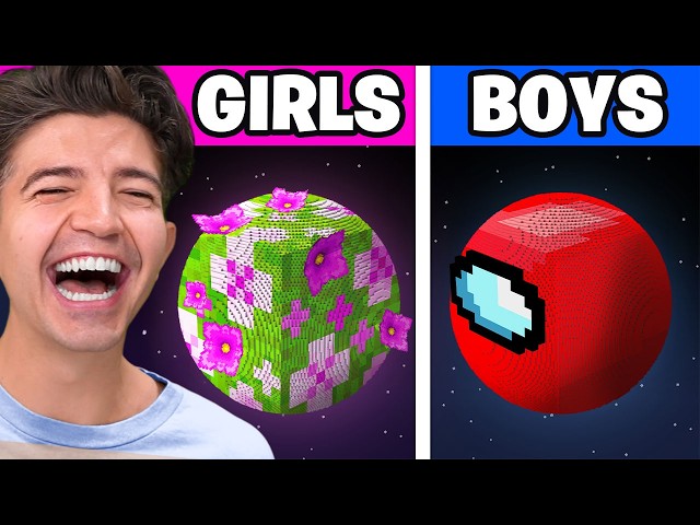 BOYS vs GIRLS Memes in Minecraft!