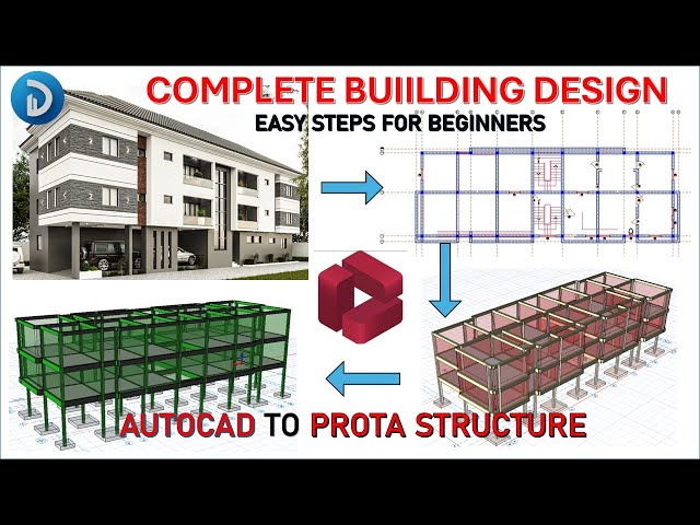 Complete Building (Structural) Design On Prota Structure (Best For Beginners)