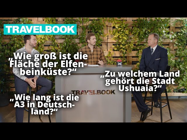 Pilot Fritz Keppler vs. Sebastian Klussmann | "Who can beat the geography pro?" | TRAVELBOOK