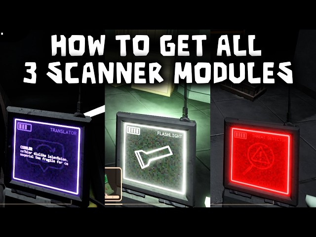 DOORS : How to get all 3 Scanner Modules - Showcase [ROBLOX]